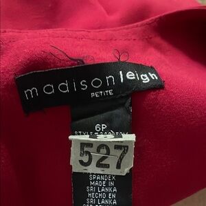 Madison Leigh Red Dress